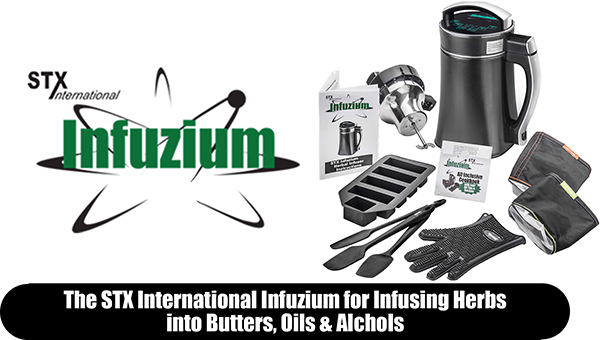 STX Infuzium Herbal Butter-Oil-Tincture Infuser Machine w/ Premium